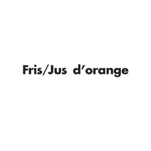 Fris/Jus d'orange (20cl)